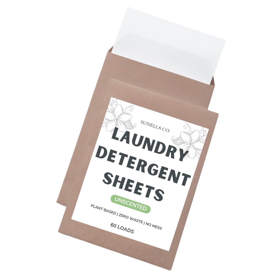 Laundry Detergent Sheets (30 Loads), Sunella Co.
