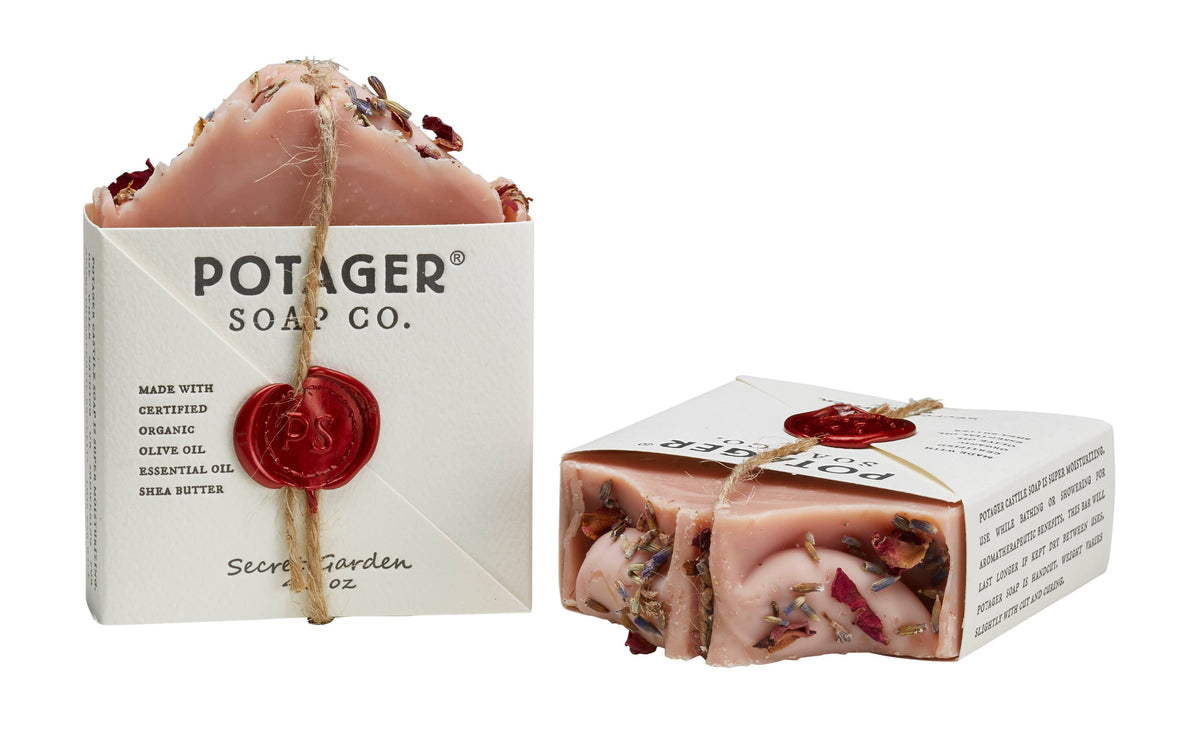 Soap - Secret Garden Bar Soap – Certified Organic - Potager