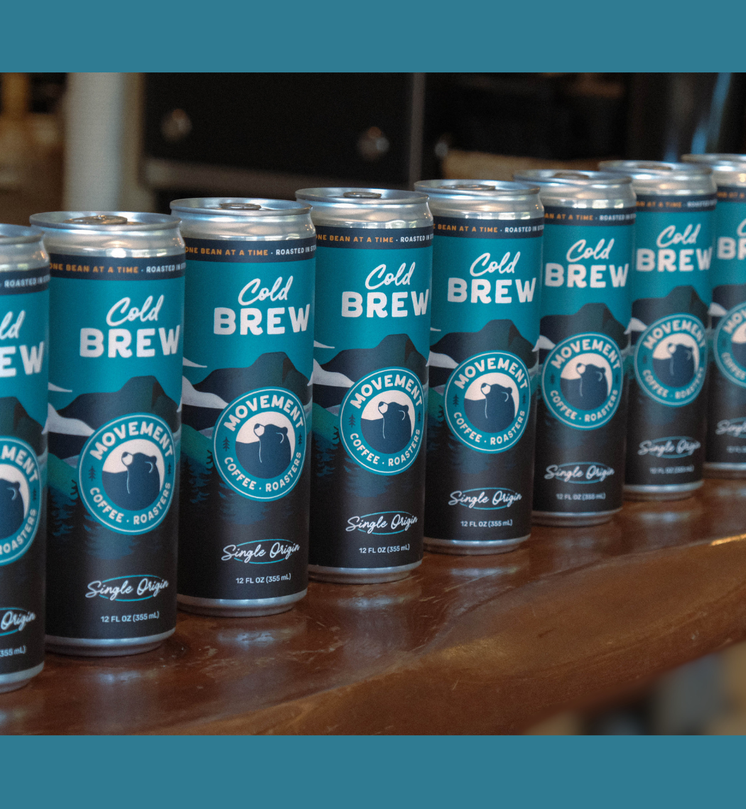 Movement Coffee Cold Brew cans