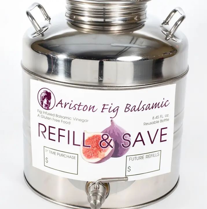 Fig infused balsamic vinegar