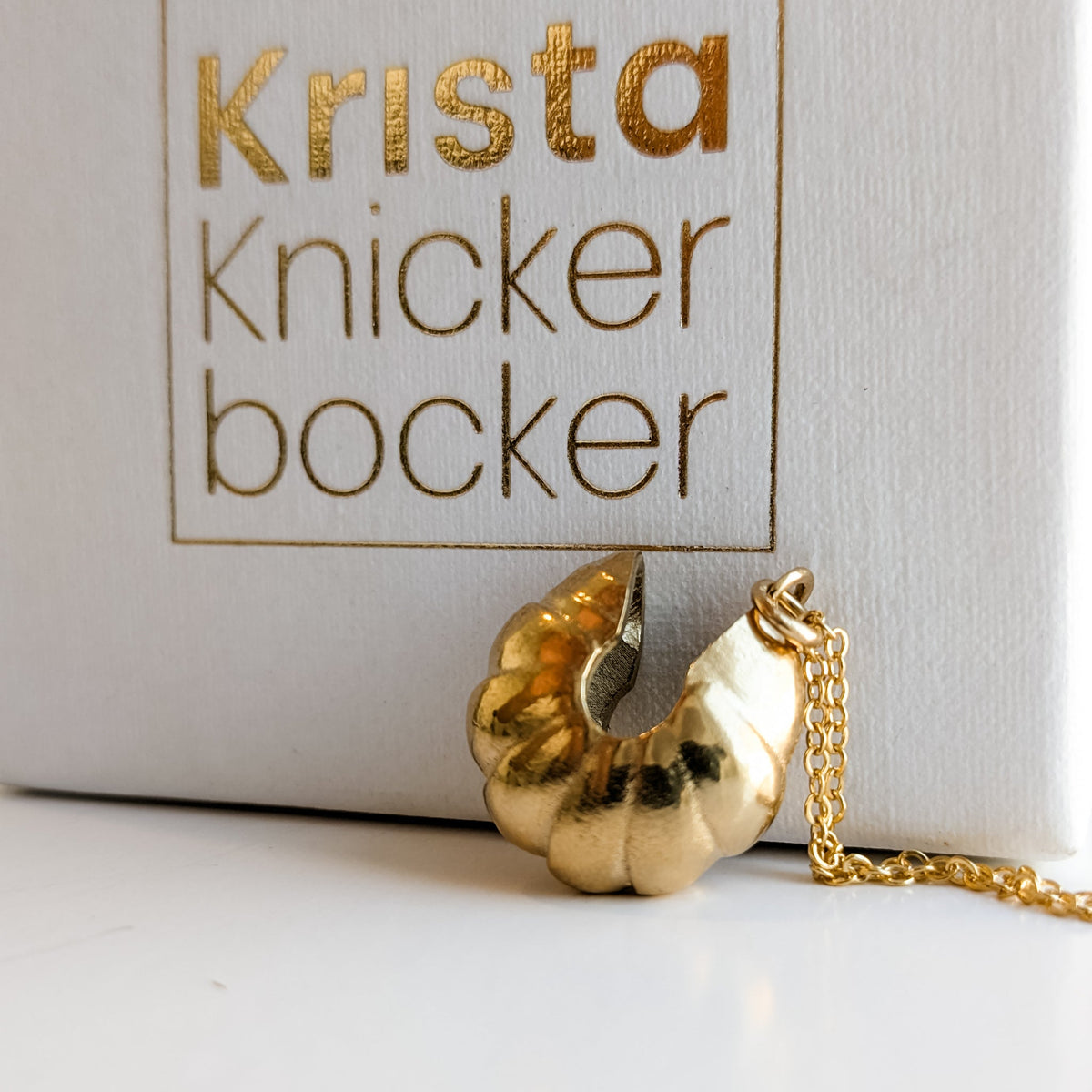 Roly Poly Necklace, Krista Knickerbocker Designs