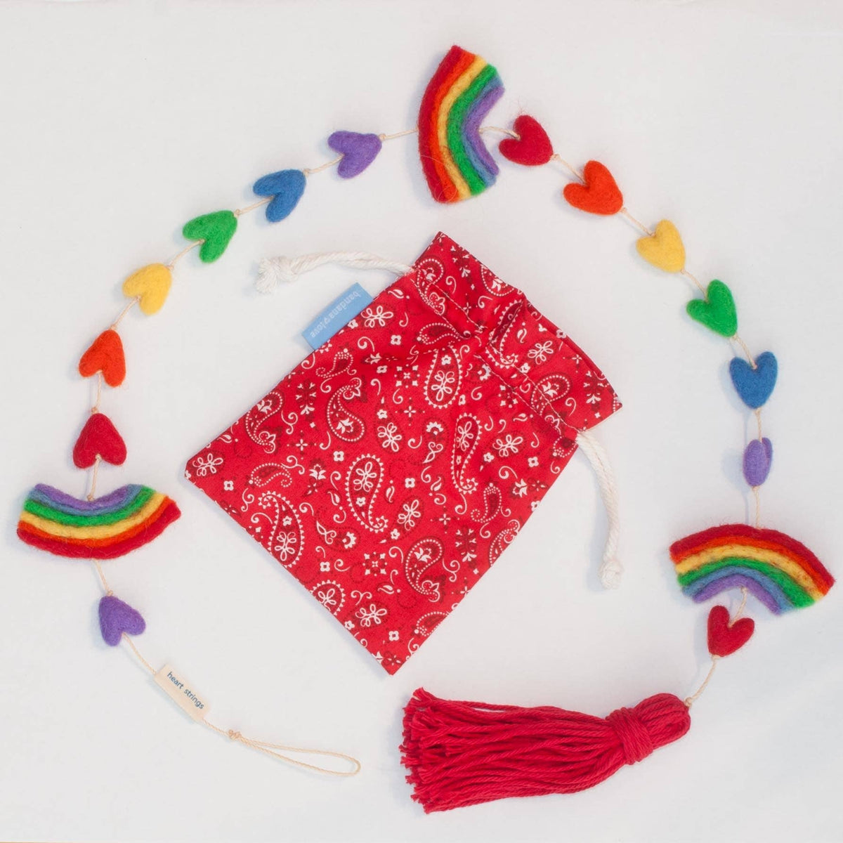 Heart String, Rainbows, bandana love