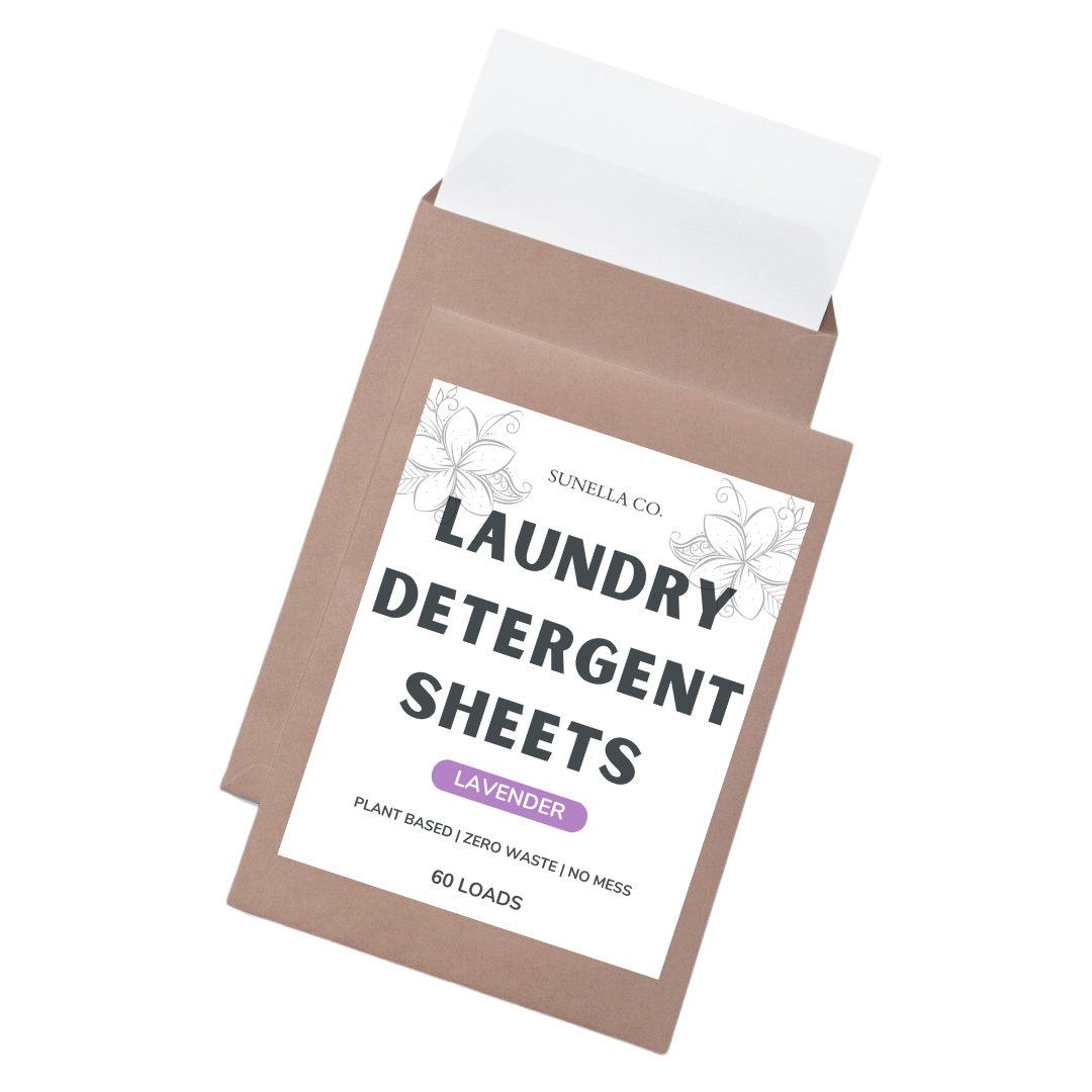 Laundry Detergent Sheets (30 Loads), Sunella Co.