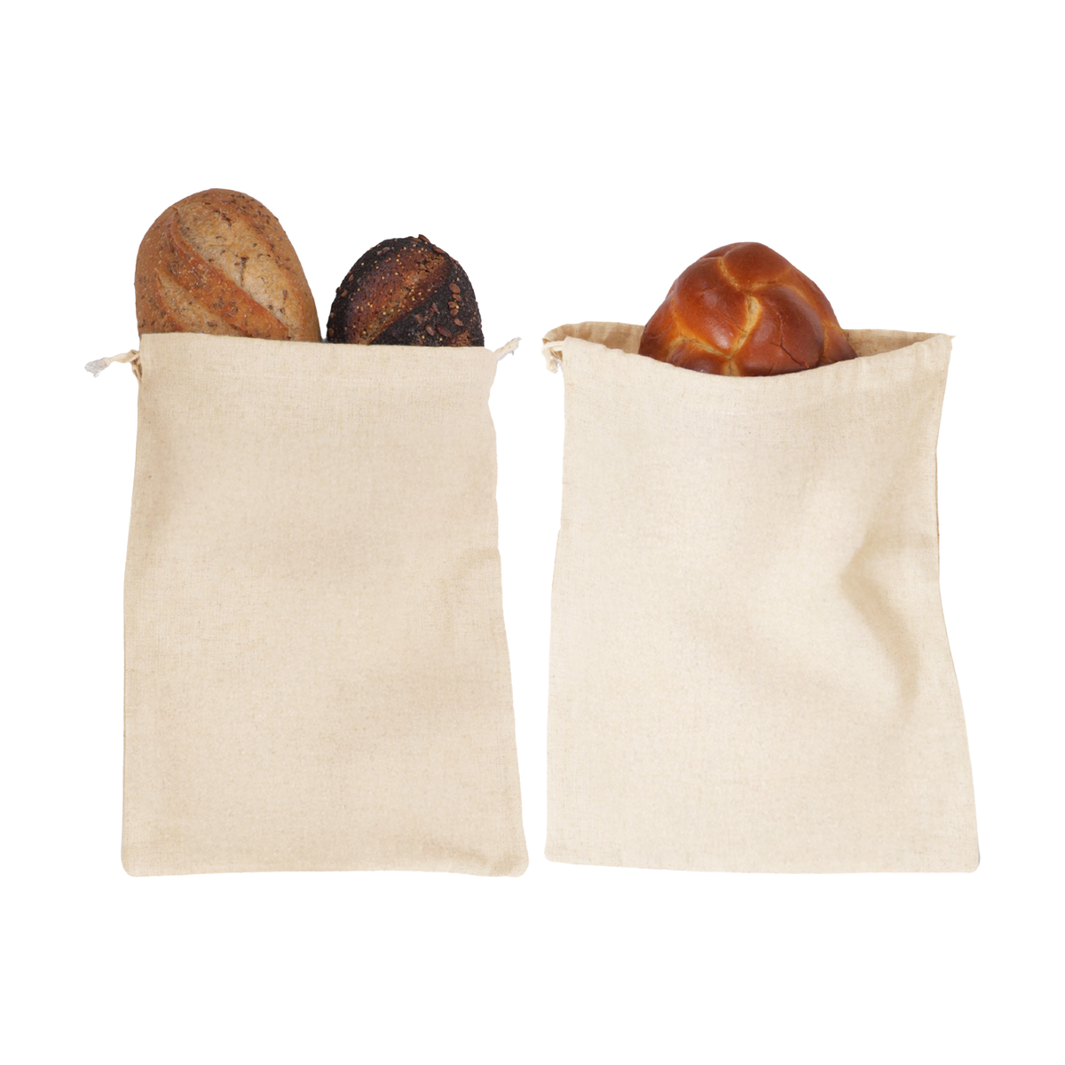 Linen Bread Bags for Sourdough, Baguettes, & Loaves: Loaf Bag (11" x 15")