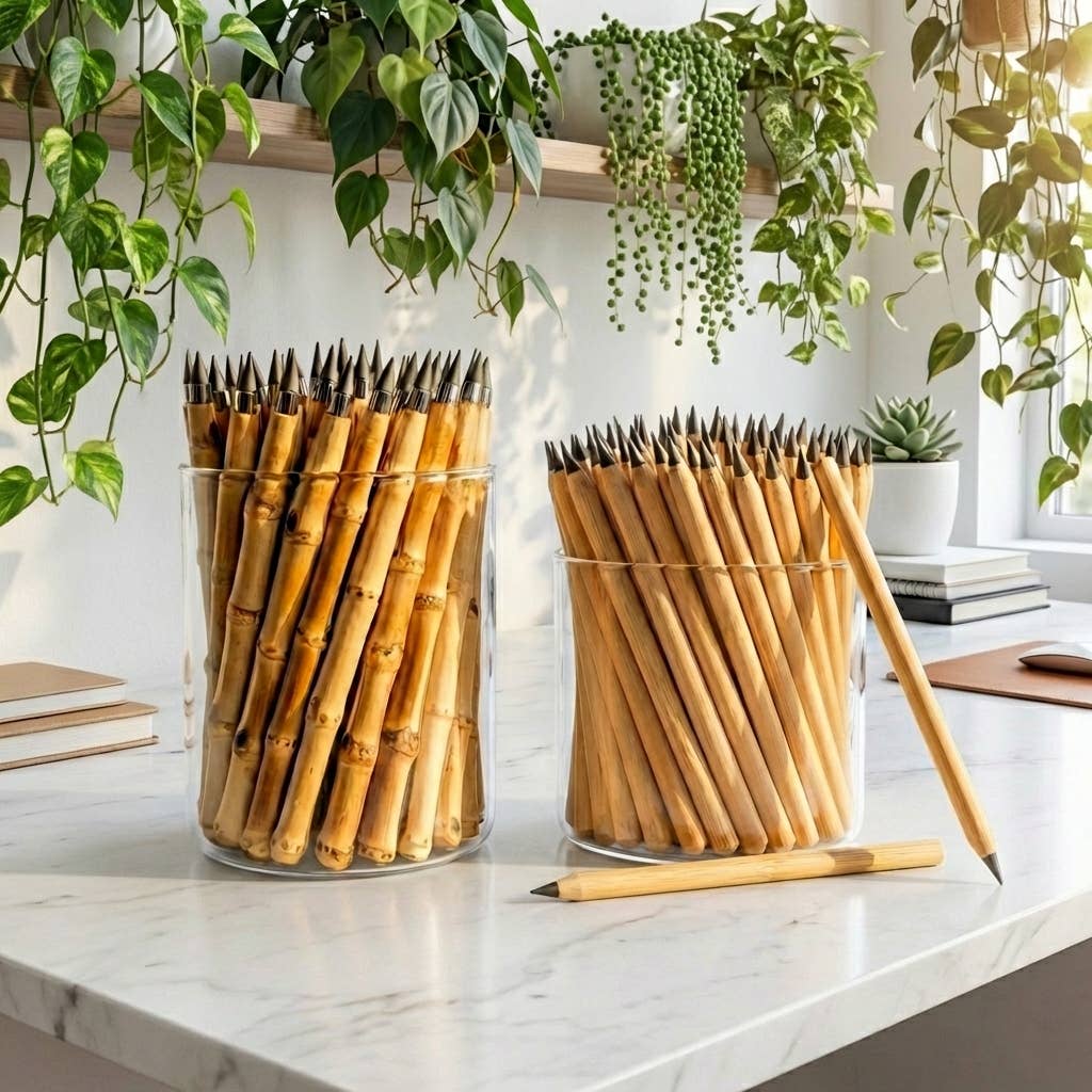Never ending bamboo pencil