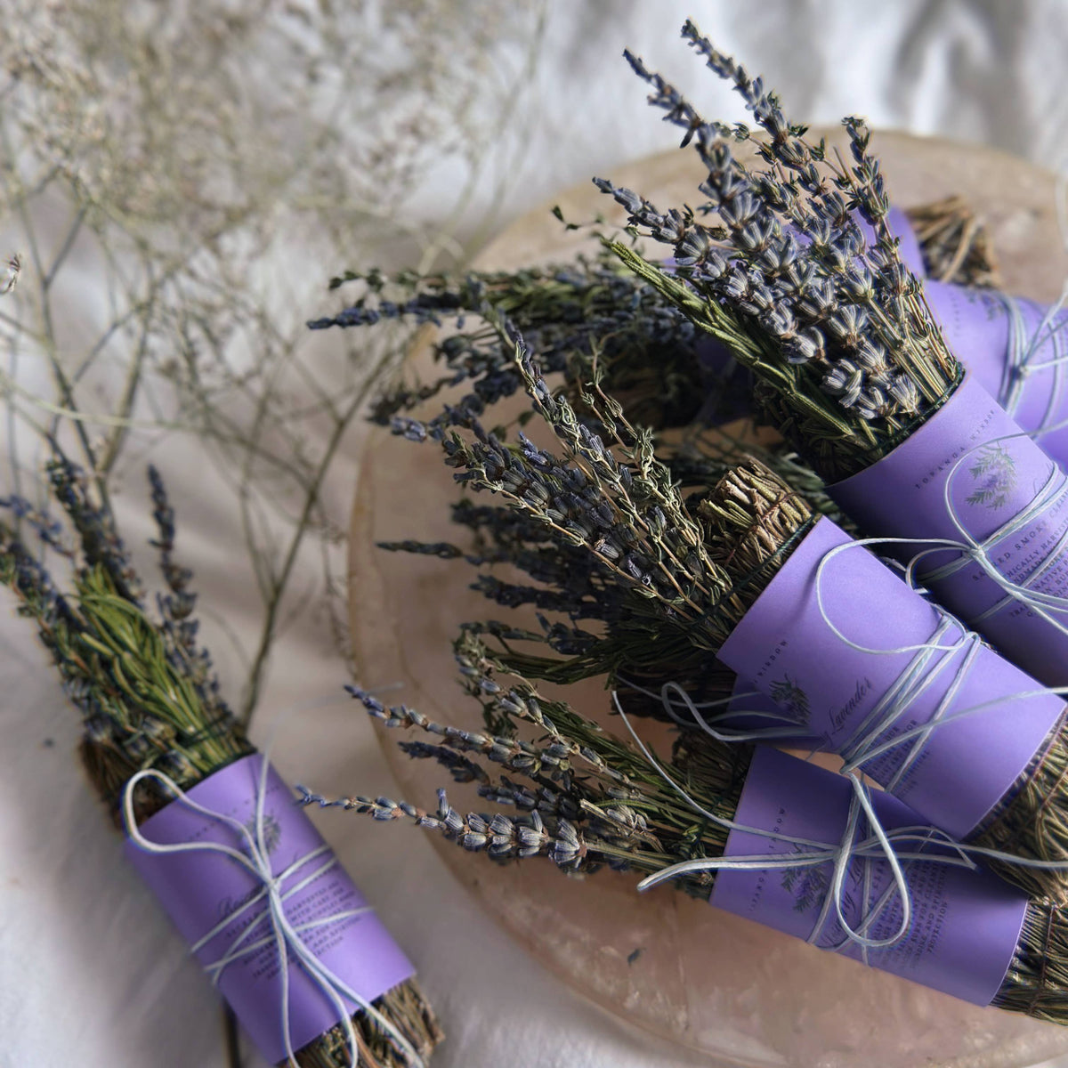 Smoke Cleansing Stick, Lavender Rosemary, Topanga Window