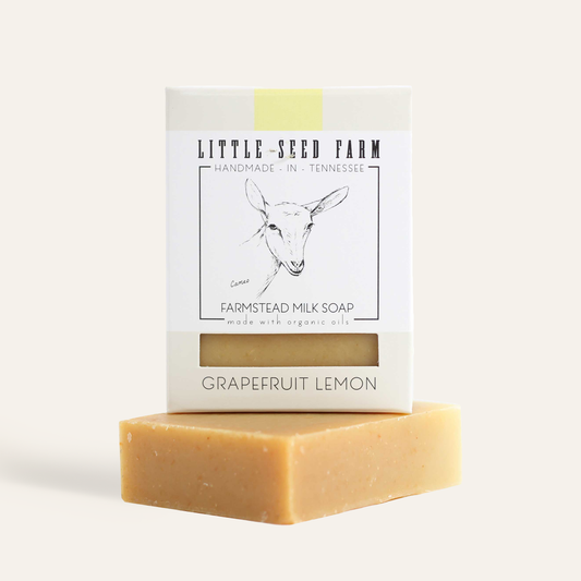 Bar Soap, Grapefruit Lemon Brightening, Little Seed Farm