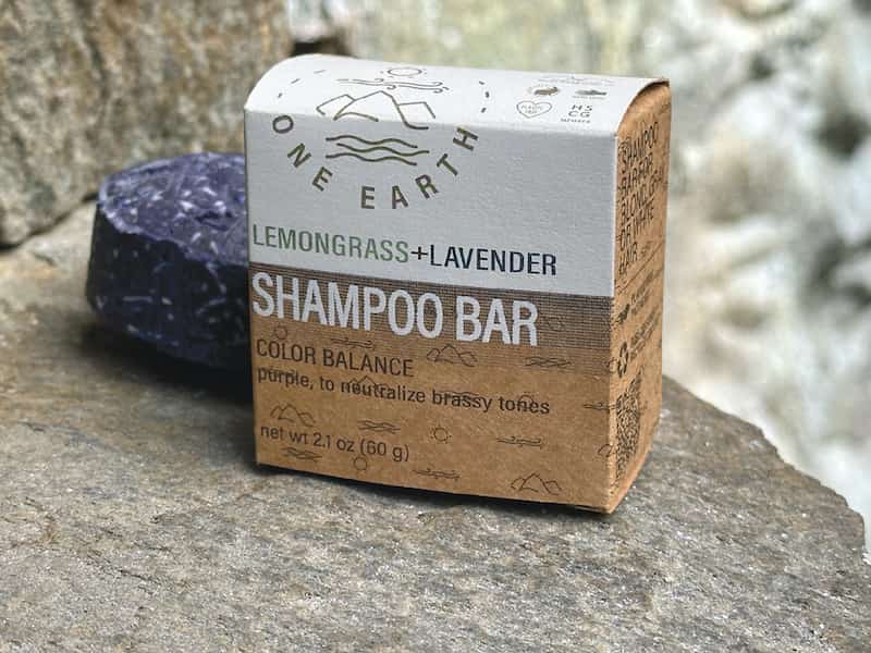 Shampoo Bar, Purple Color Balance, One Earth Body Care