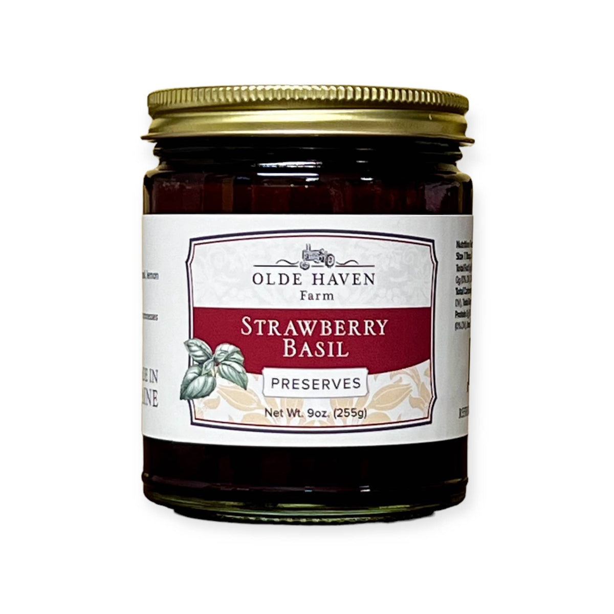 Strawberry Basil Preserves