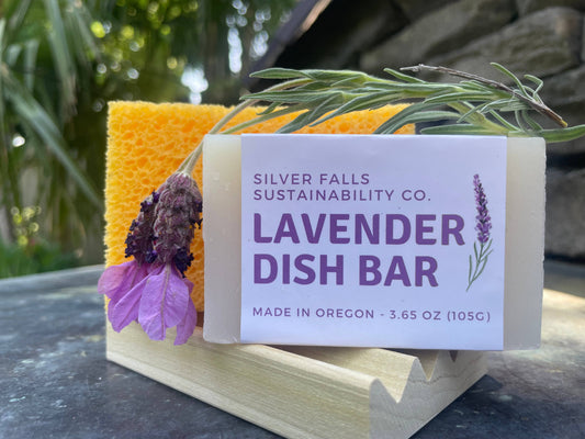 Dish Soap Bar, Long Lasting, Silver Falls Sustainability Co.