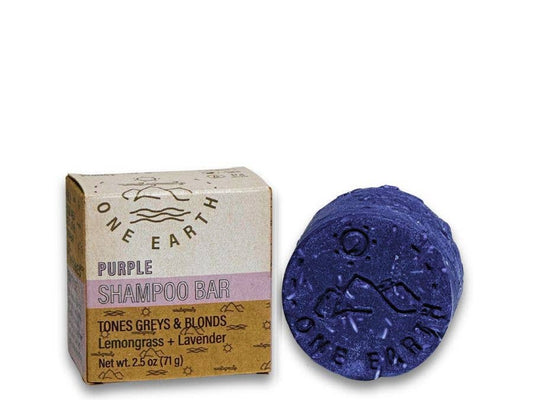 Shampoo Bar, Purple Color Balance, One Earth Body Care