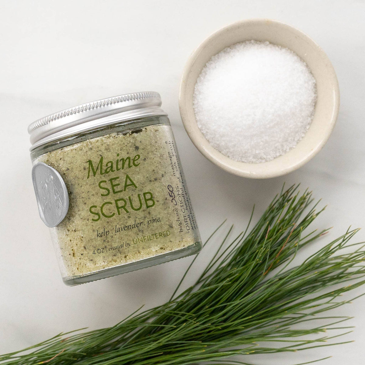 Sea Scrub, Maine, Unfiltered Skin Care