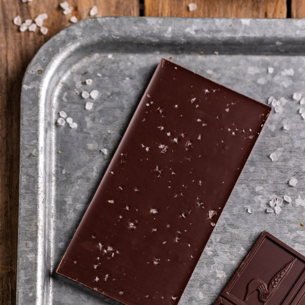 Chocolate Bar, Maine Sea Salt Dark, Loon Chocolate