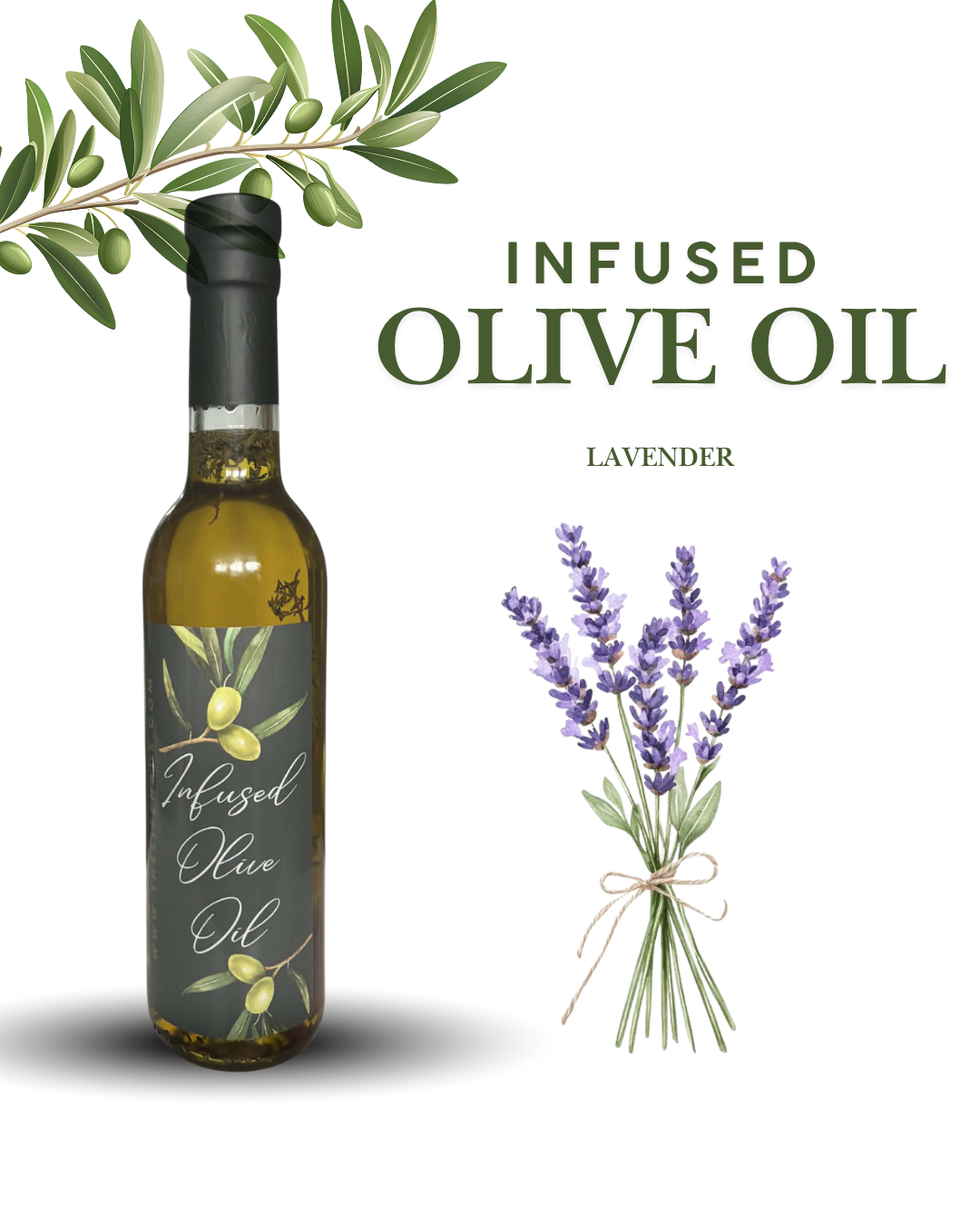 Lifehaus Lavender Infused Olive Oil
