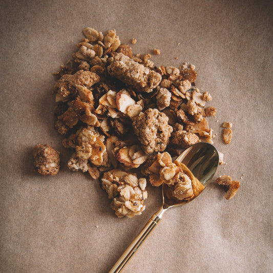 Jamie's Farm Chai Streusel Granola with Honey