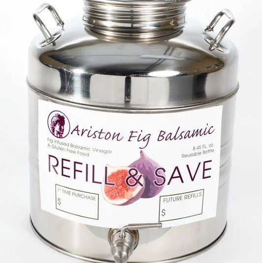 Fig infused balsamic vinegar