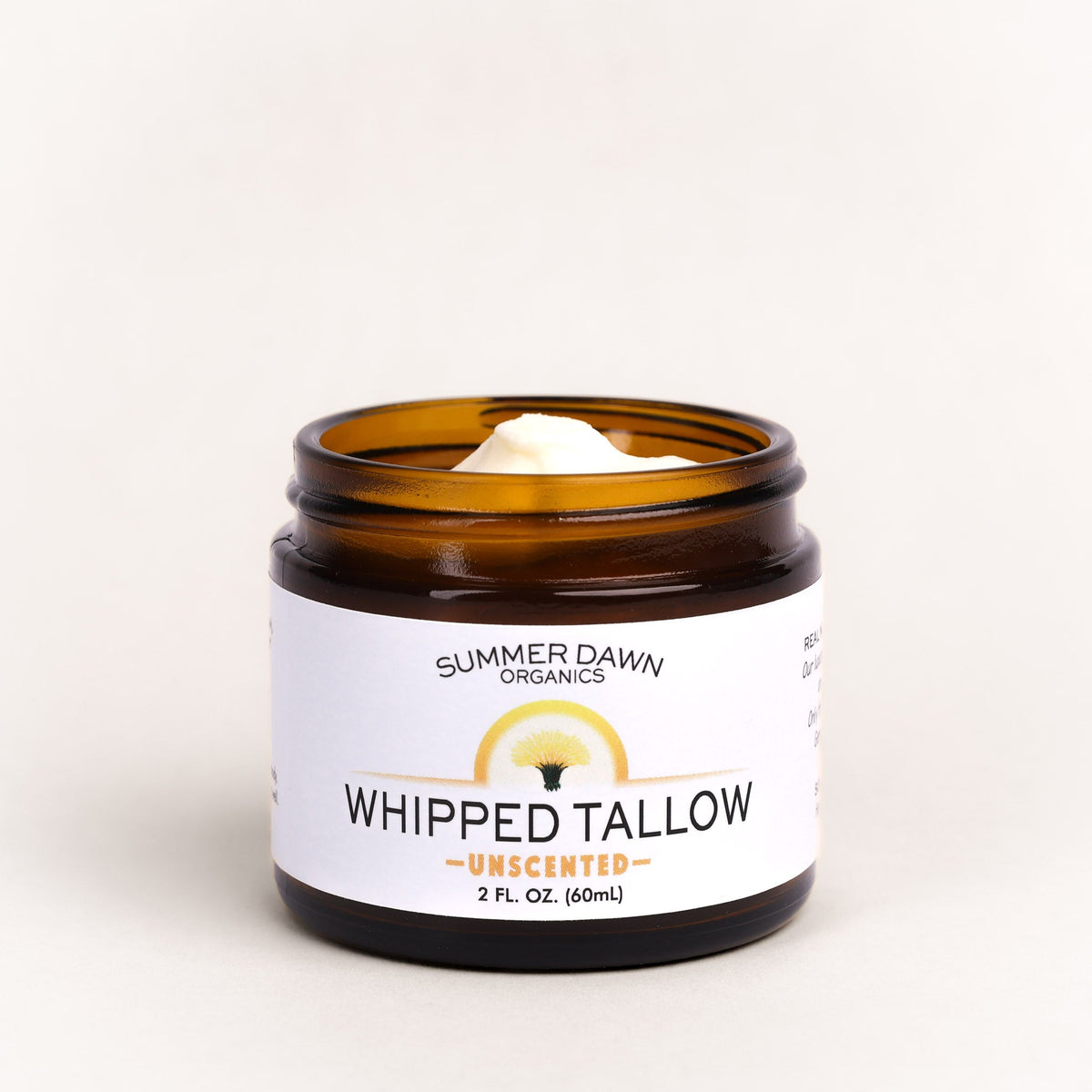 Whipped tallow, unscented