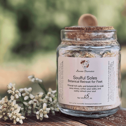 Lioness Aromatics Soulful Soles botanical retreat for feet