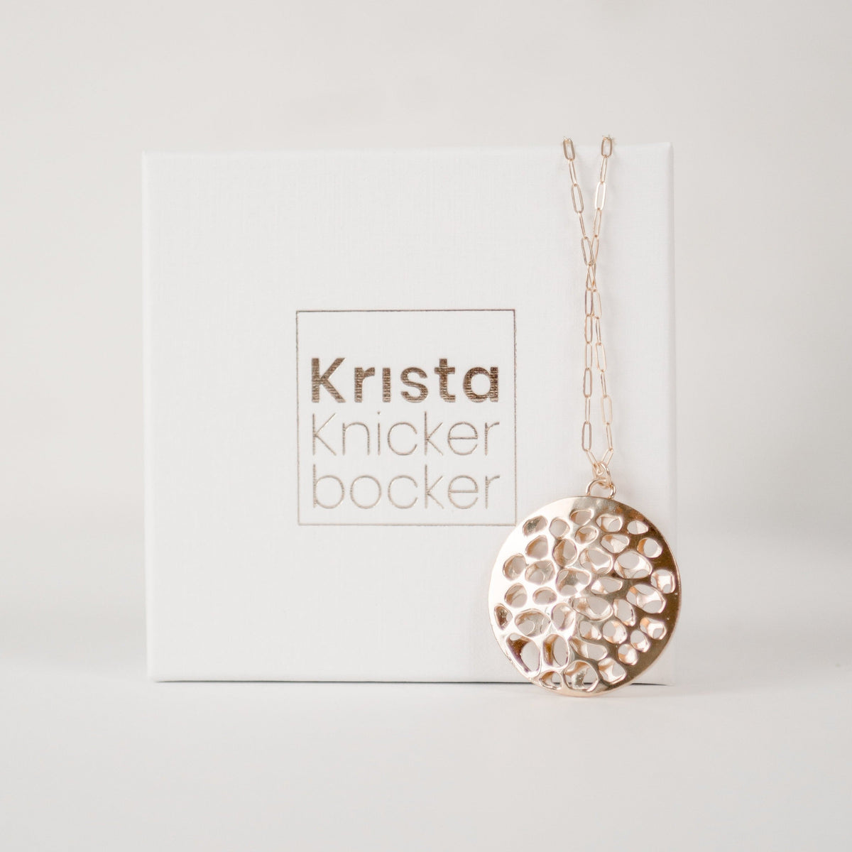 Calm Waters Necklace, Krista Knickerbocker Designs