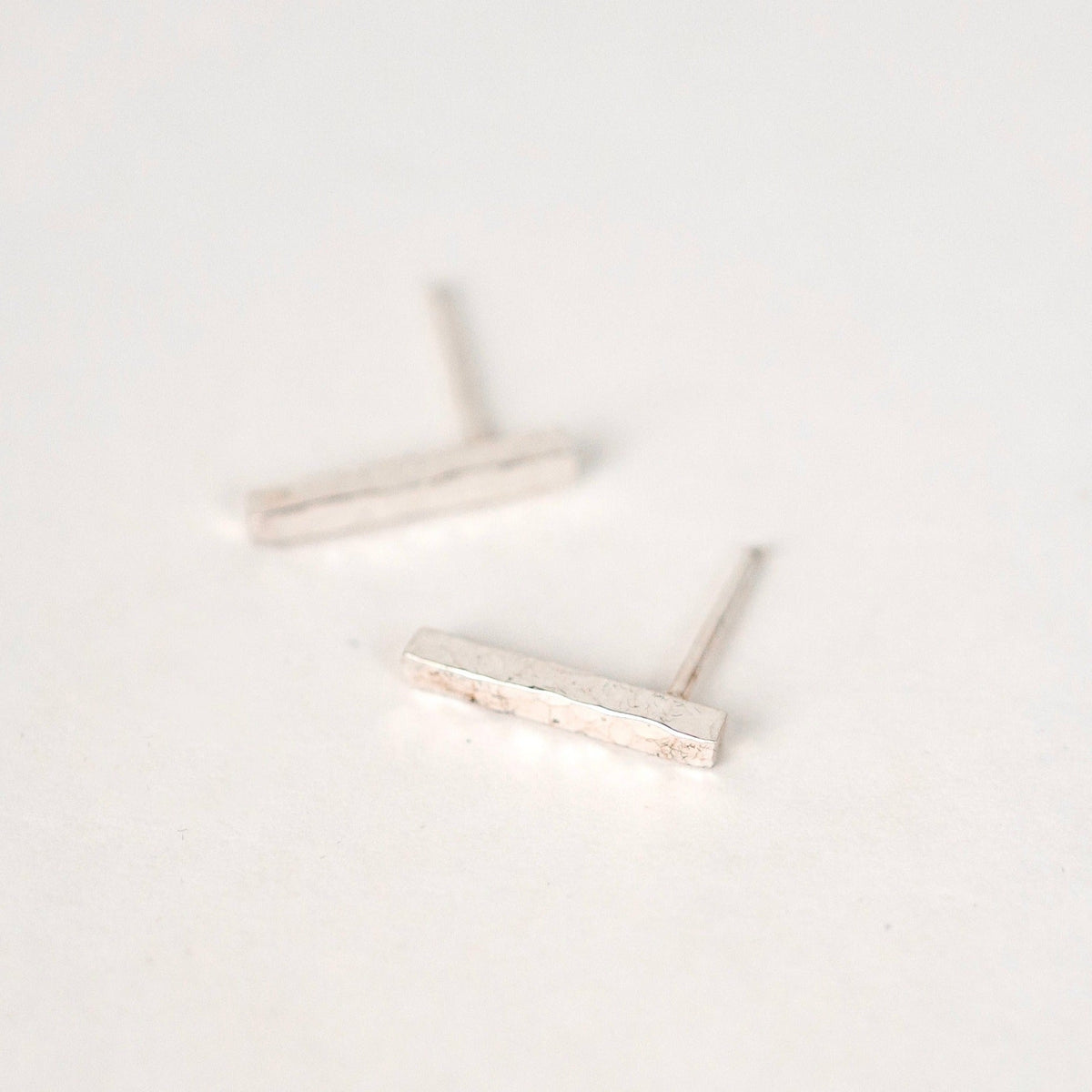 Hammered Bar Earrings, Krista Knickerbocker Designs