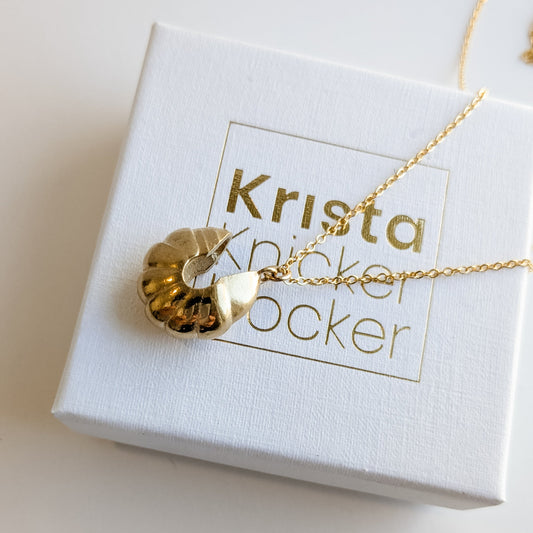 Roly Poly Necklace, Krista Knickerbocker Designs