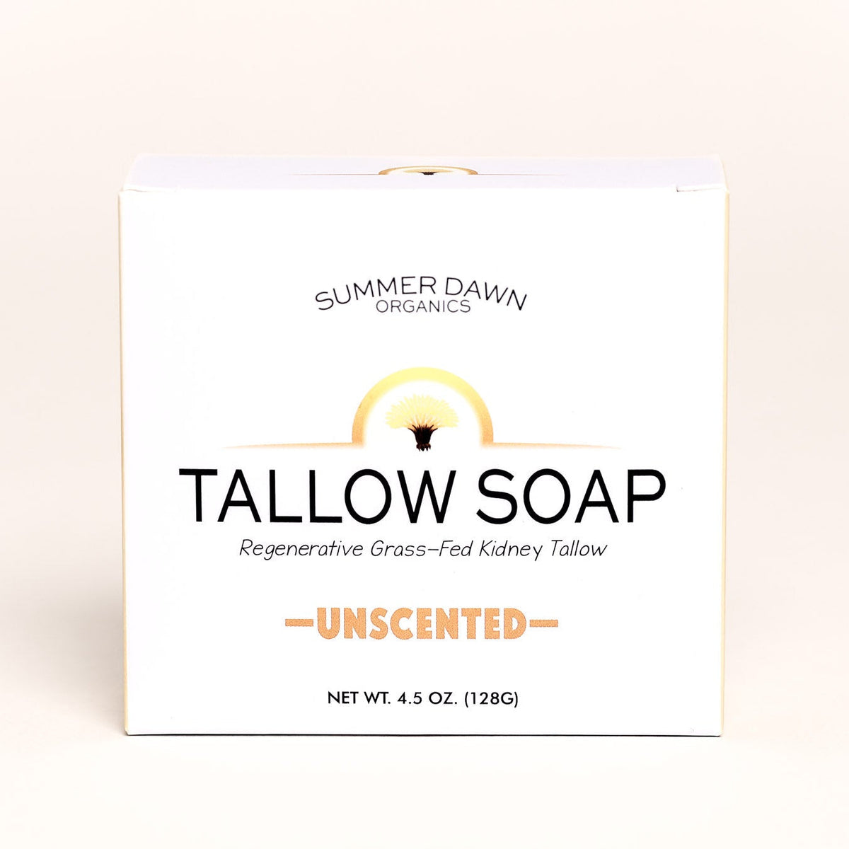 Pure tallow soap bar