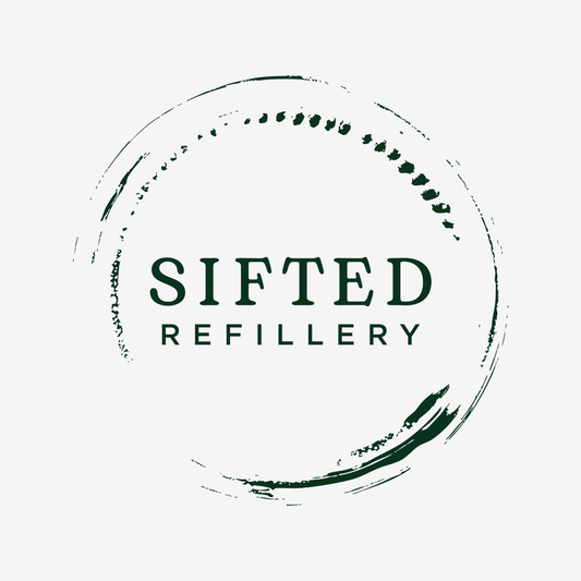 Sifted Refillery logo, product photo coming soon