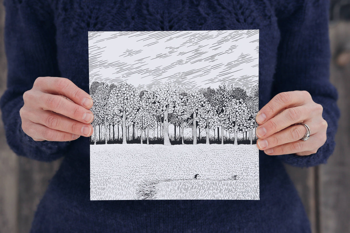 Screen Print, Summer Explorers, As Little Cooking as Possible