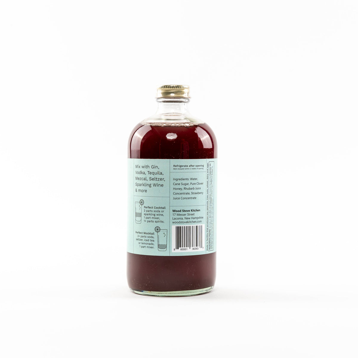 Strawberry & Rhubarb mixer