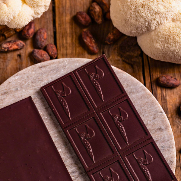 Chocolate Bar, Lion's Mane Dark, Loon Chocolate