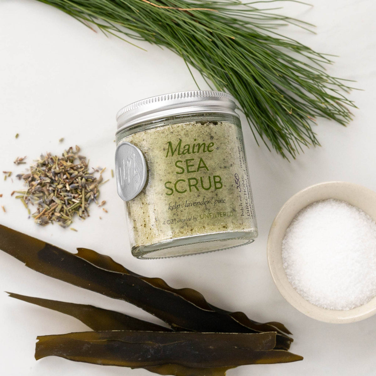 Sea Scrub, Maine, Unfiltered Skin Care