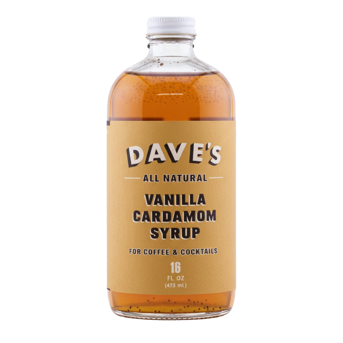 Dave's Coffee Vanilla Cardamom Syrup