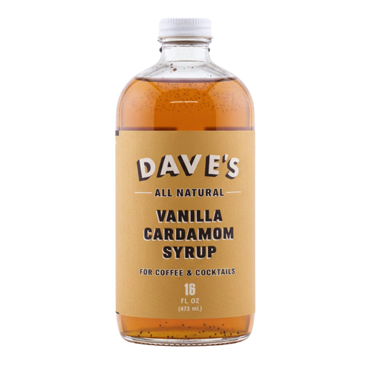 Dave's Coffee Vanilla Cardamom Syrup