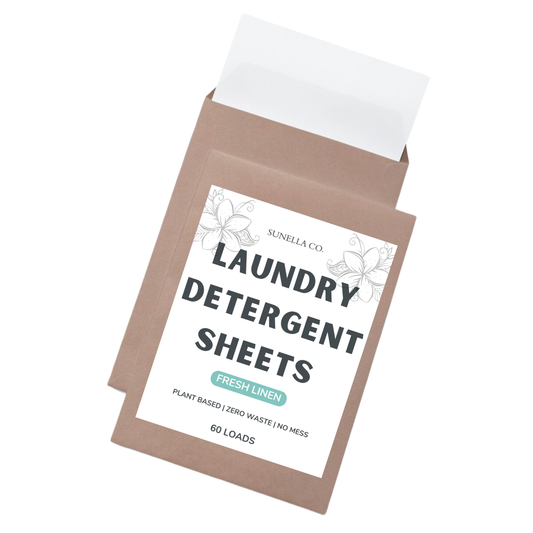 Laundry Detergent Sheets (30 Loads), Sunella Co.
