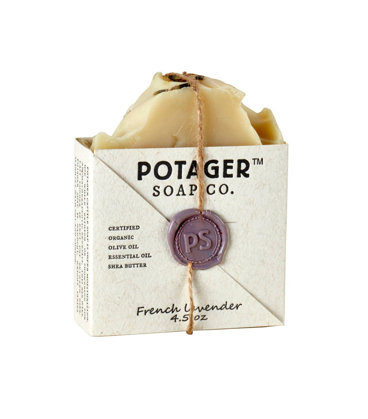 Soap - French Lavender Bar Soap - Certified Organic