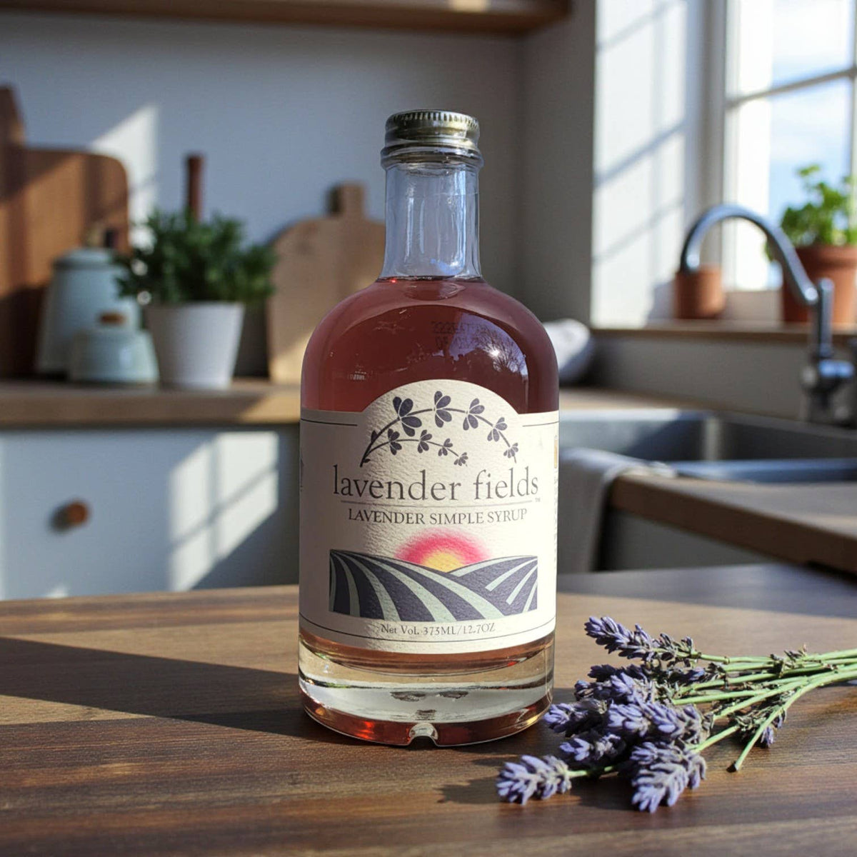 Simple Syrup, Lavender, Lavender Fields at Pumpkin Blossom Farm