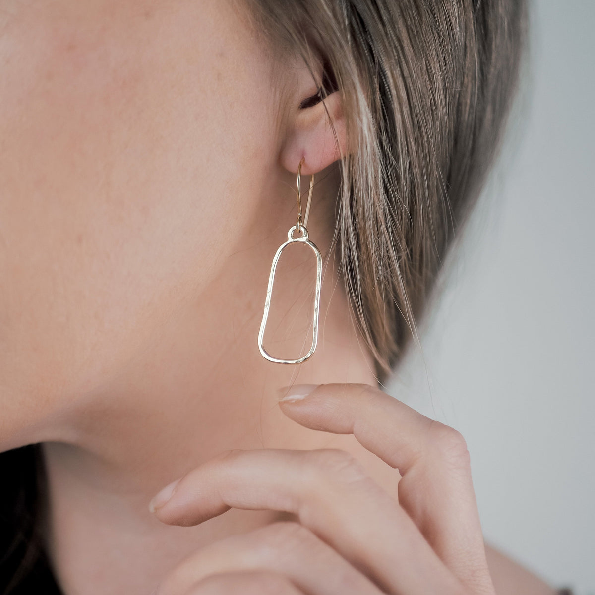 Endless Loop Earrings, Krista Knickerbocker Designs