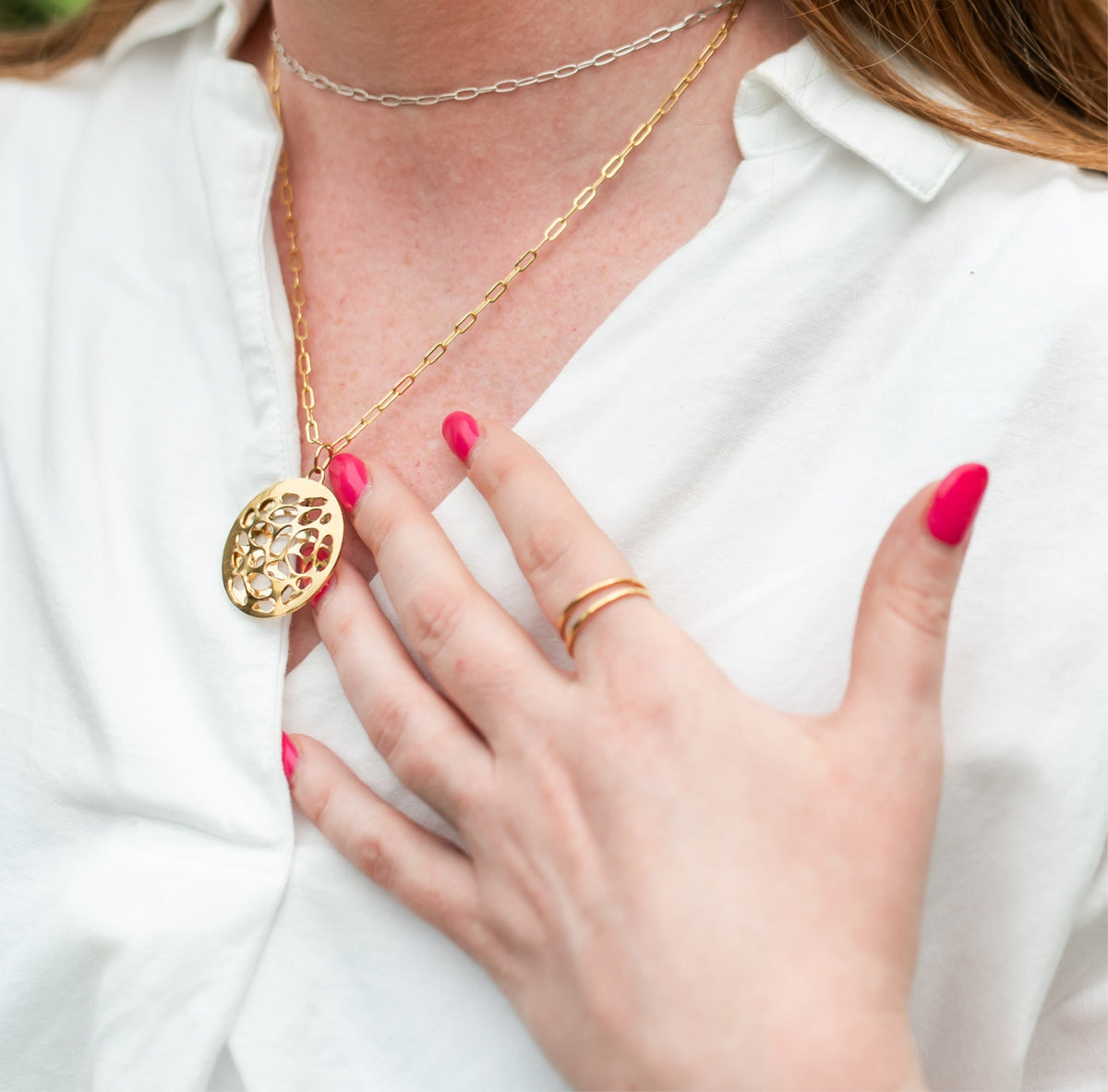 Calm Waters Necklace, Krista Knickerbocker Designs
