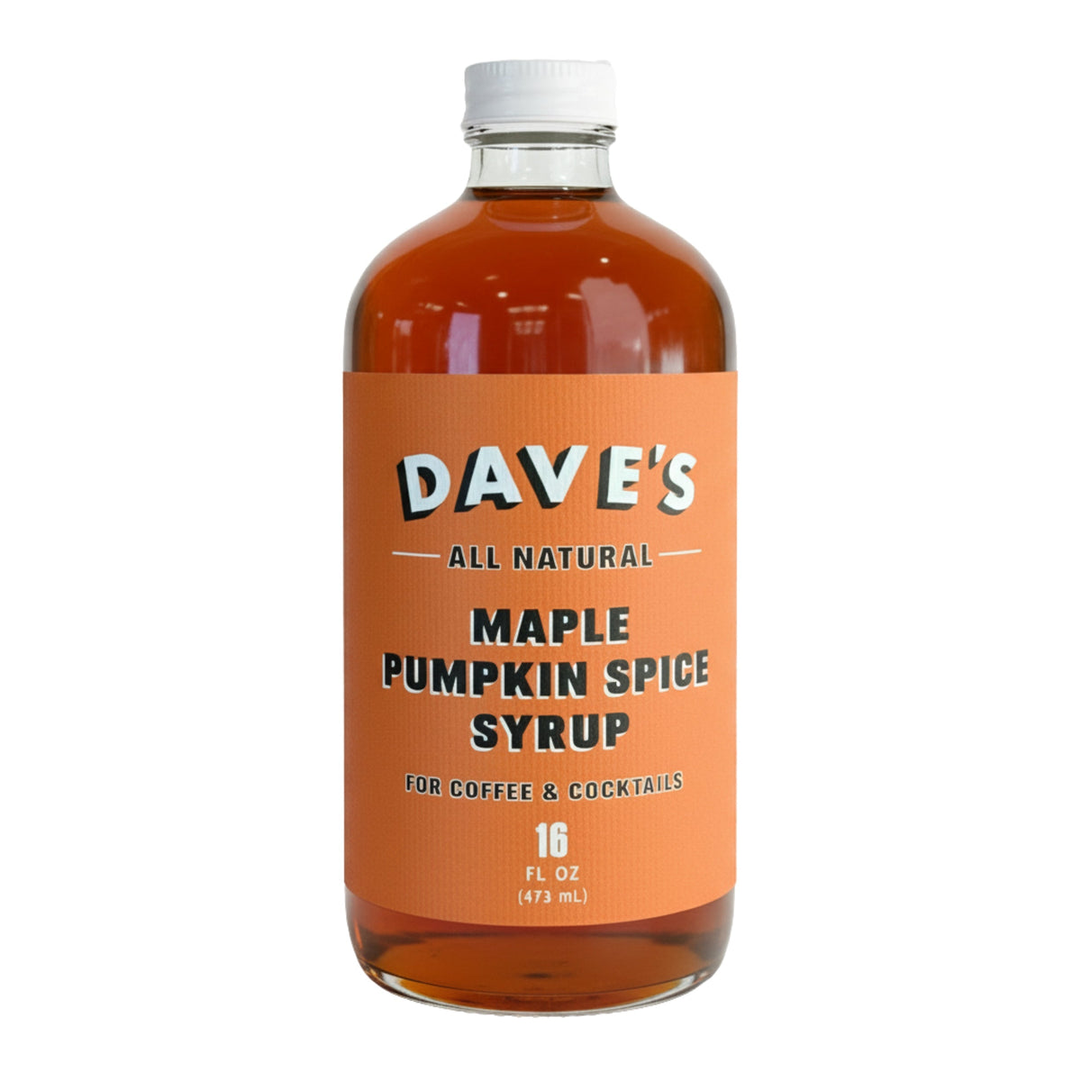 Dave's Coffee Maple Pumpkin Spice Syrup