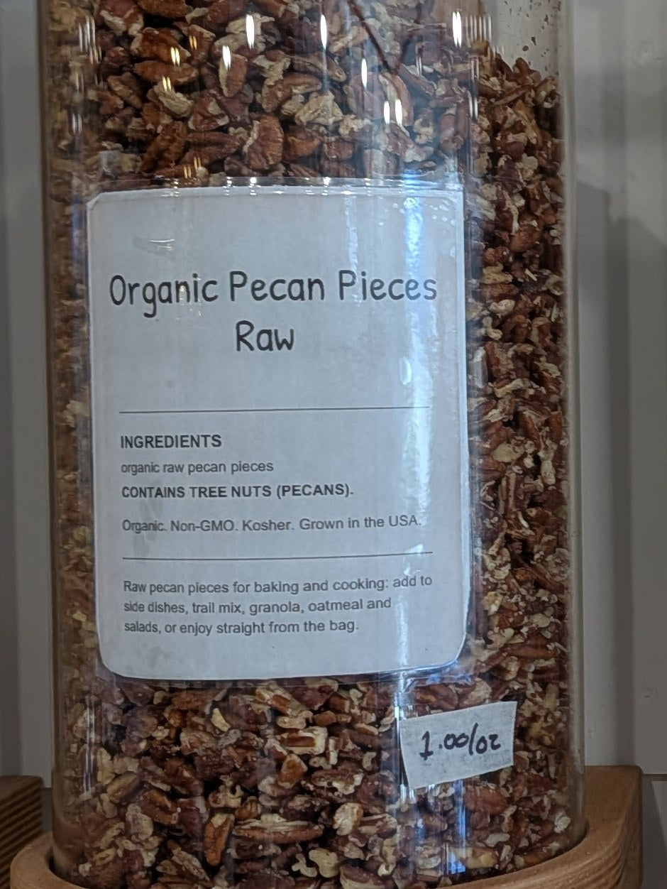 Organic Pecan Pieces, Raw in the Sifted Refillery bulk bin