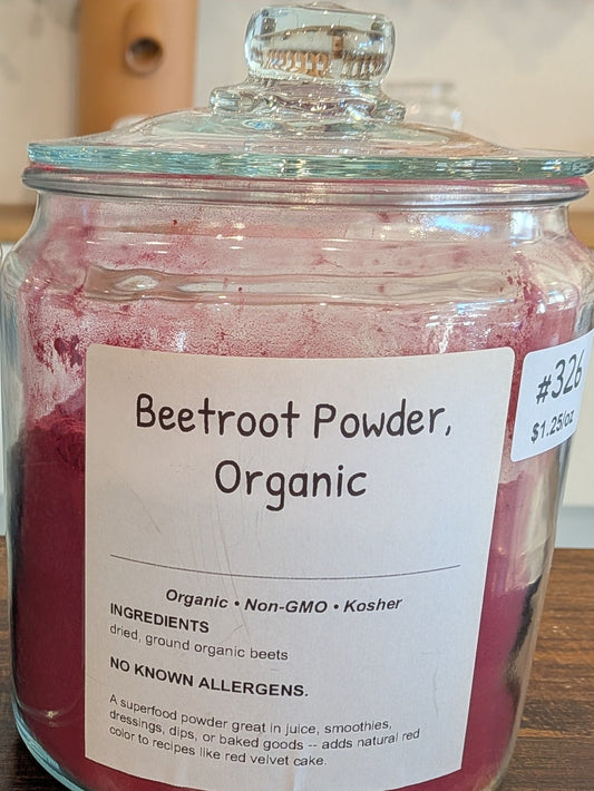 Beetroot Powder, Organic in the Sifted Refillery bulk bin