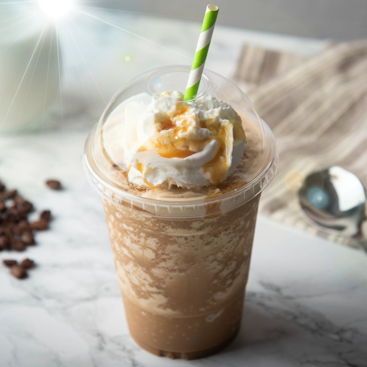 Vanilla Cardamom Syrup drink